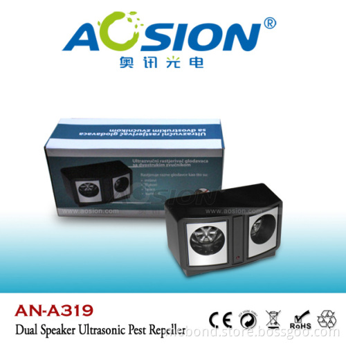Dual Speaker ultrasonic pest reject , electronic mice repellent, insect reject